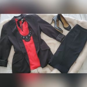 INC Black Pencil Skirt